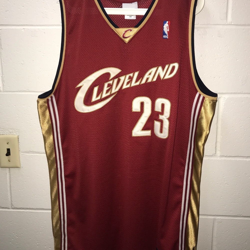 AUTHENTIC LEBRON JAMES JERSEY